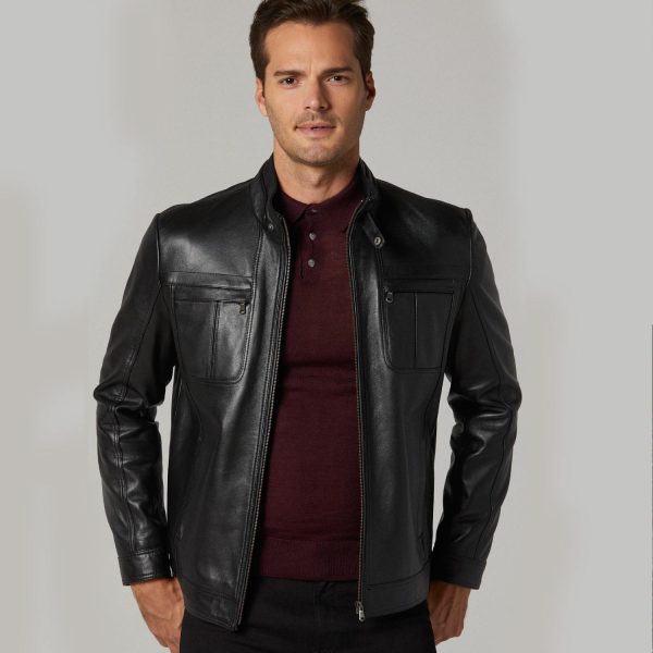 Black Leather Jacket 55 2