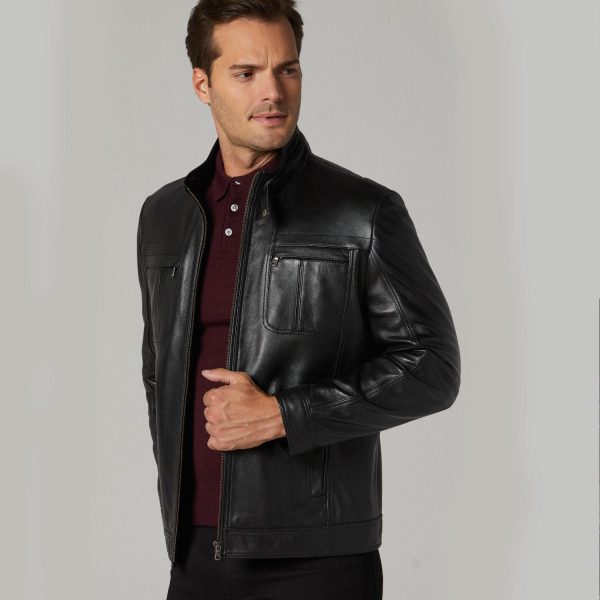 Black Leather Jacket 55 3