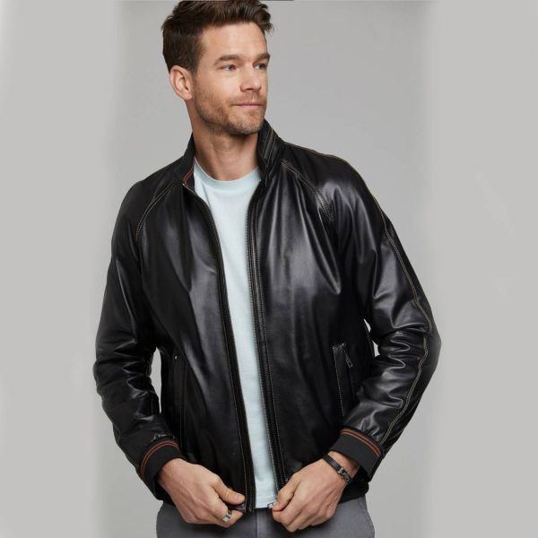 Black Leather Jacket 60 1