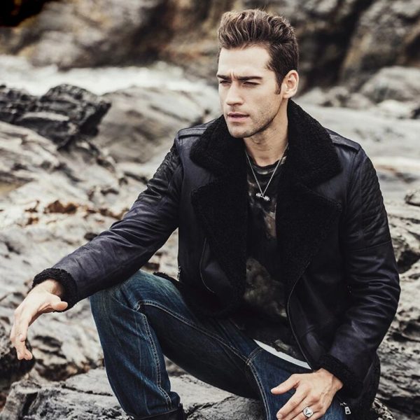Bomber Leather Jacket