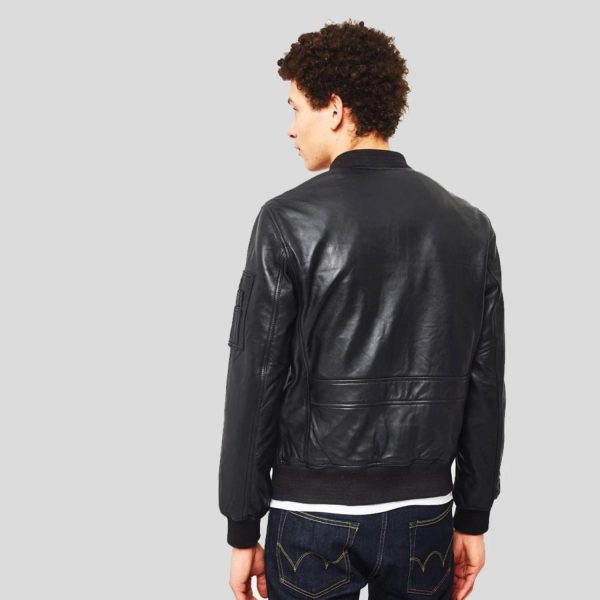 Bomber Leather Jacket