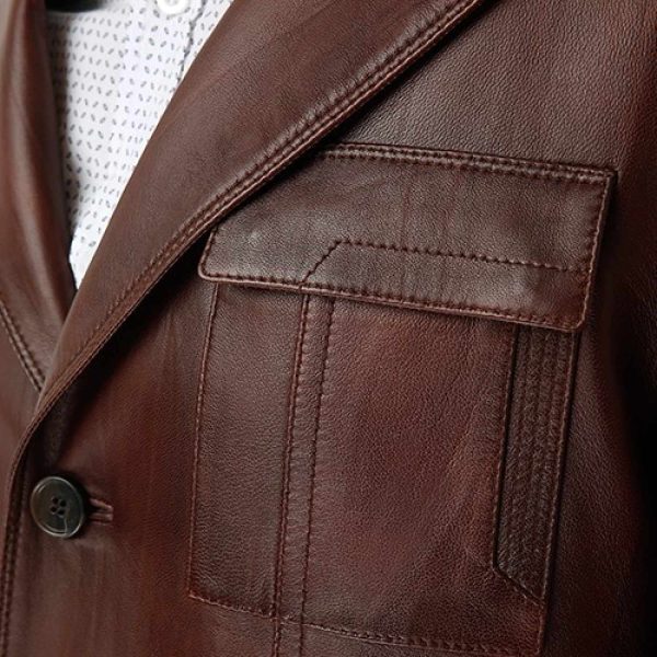 Brown Leather Jacket