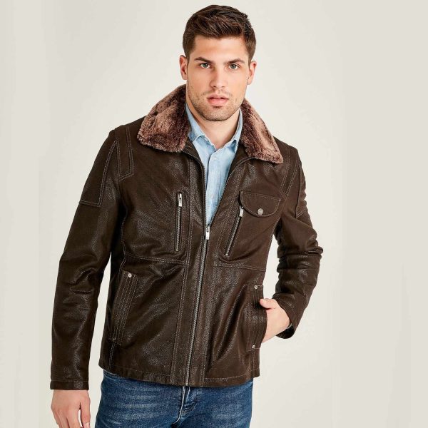 Brown Leather Jacket