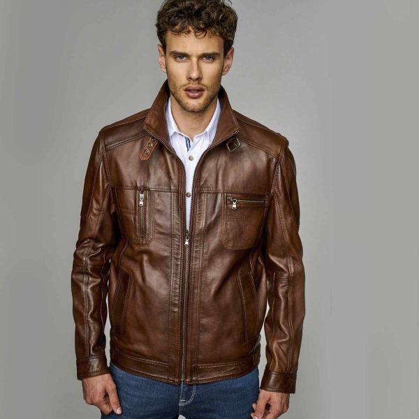 Brown Leather Jacket