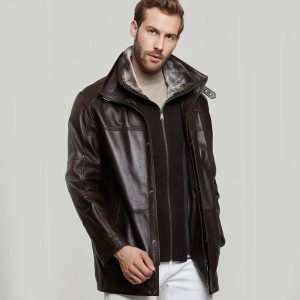 Brown Leather Jacket