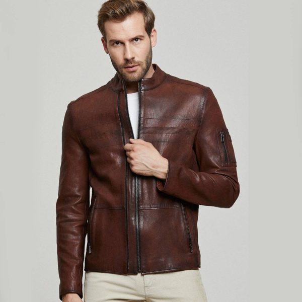 Brown Leather Jacket