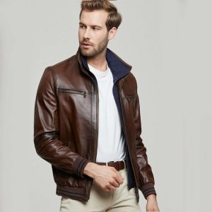 Brown Leather Jacket
