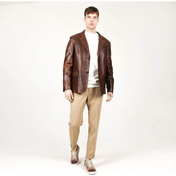 Leather Blazer