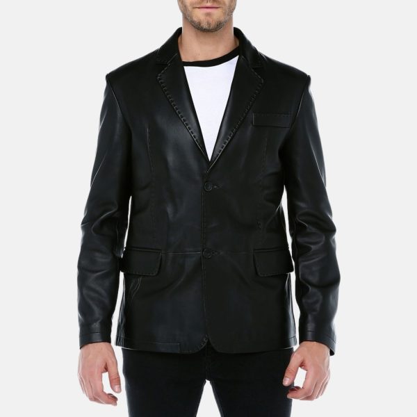 Leather Blazer