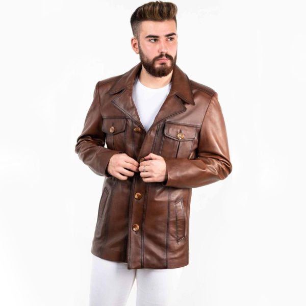 Leather Blazer