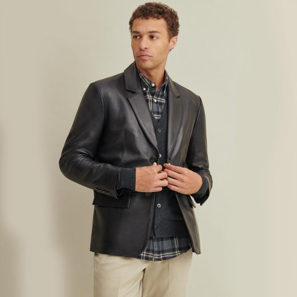 Leather Blazer