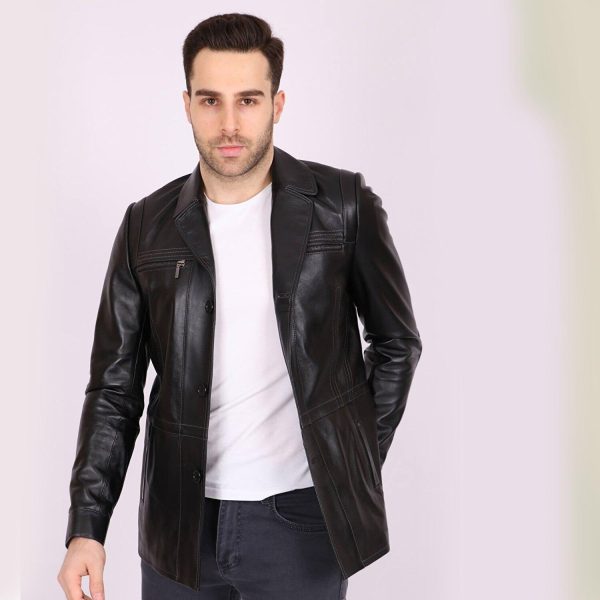 Leather Blazer