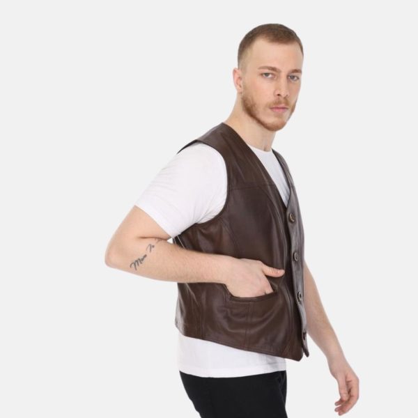 Leather Vest