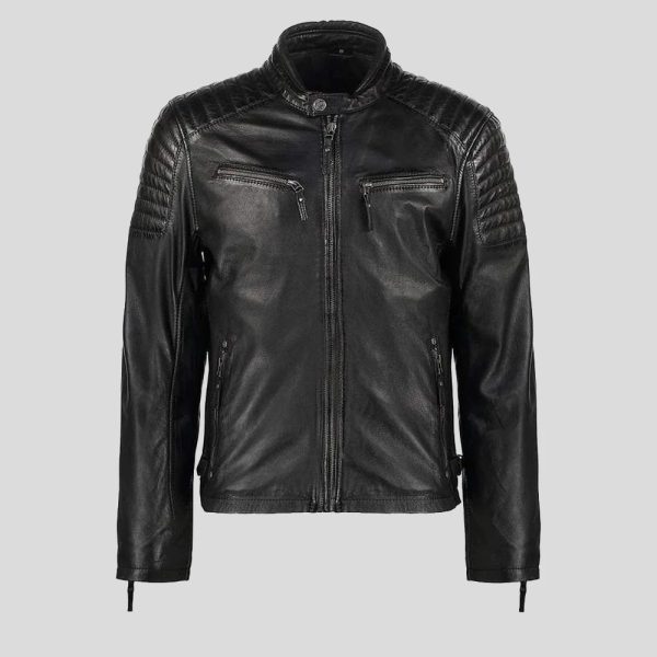 Quilted Leather Jacket