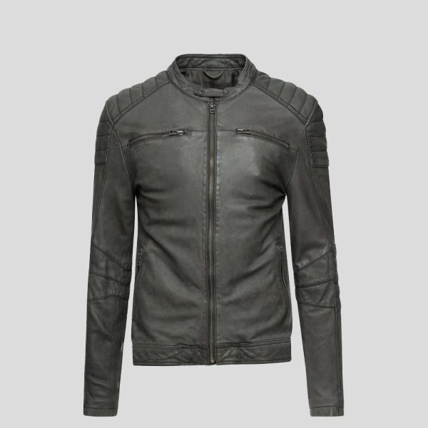 Quilted Leather Jacket