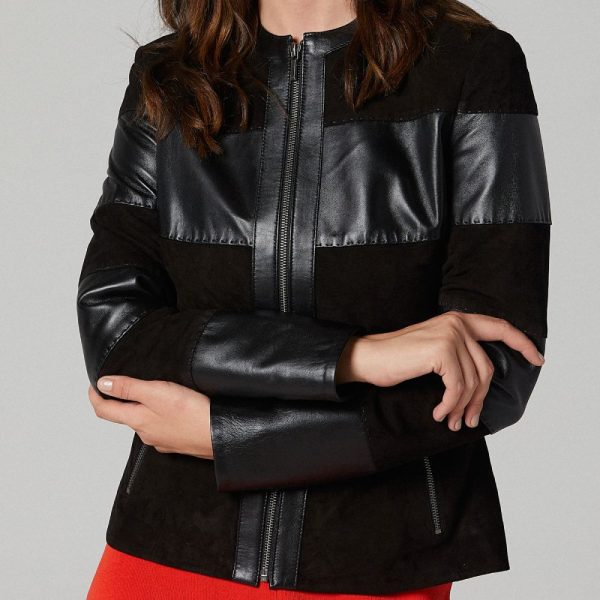 womens leather jacket