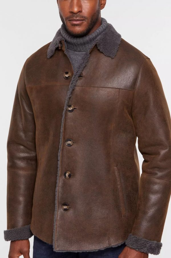 Sheepskin Shirt Jacket