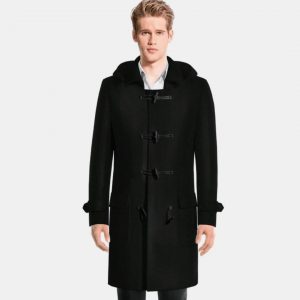 Black Duffle coat