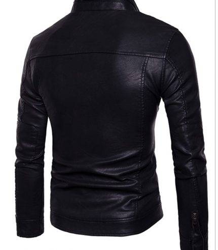 Black Moto Biker Jacket