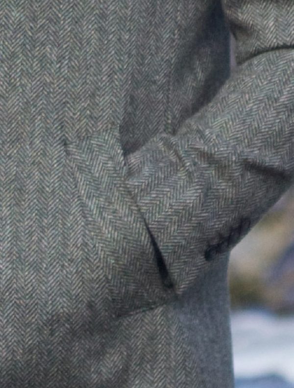 Mens Herringbone Tweed Overcoat usa