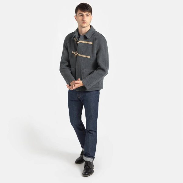 Short Grey Duffle Coat