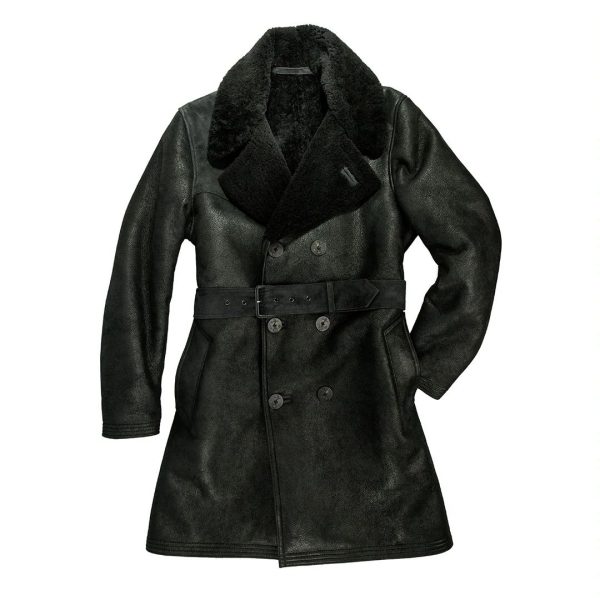 The Highview Shearling Trench Coat