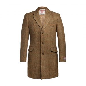 Tweed Overcoat Bucktrout Tailoring Murdo Mustard