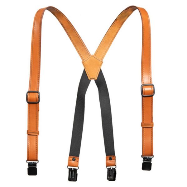 Stylish Tan Leather Suspender 3
