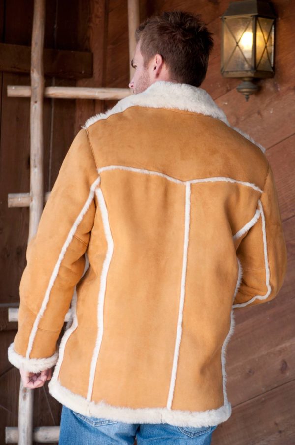 Marlboro Shearling Sheepskin Coat