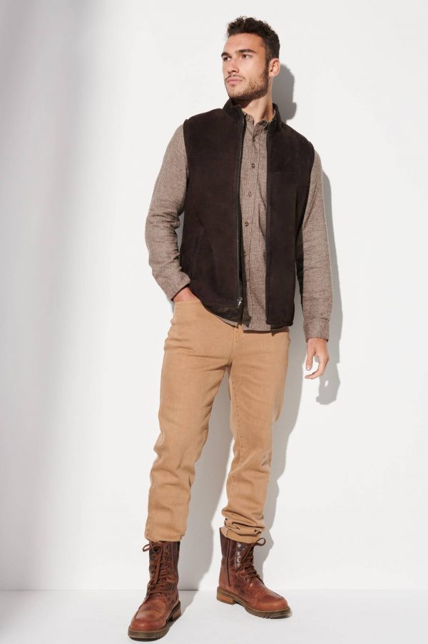 Oliver Brown Shearling Sheepskin Vest