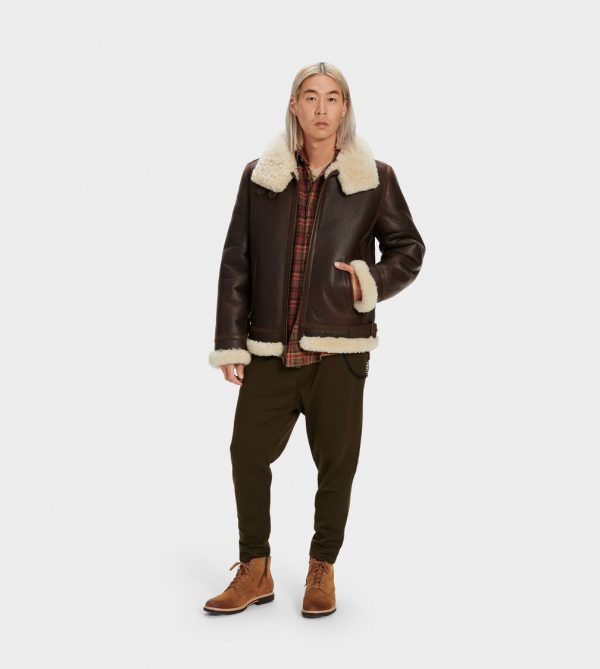 Auden Shearling Aviator Jacket