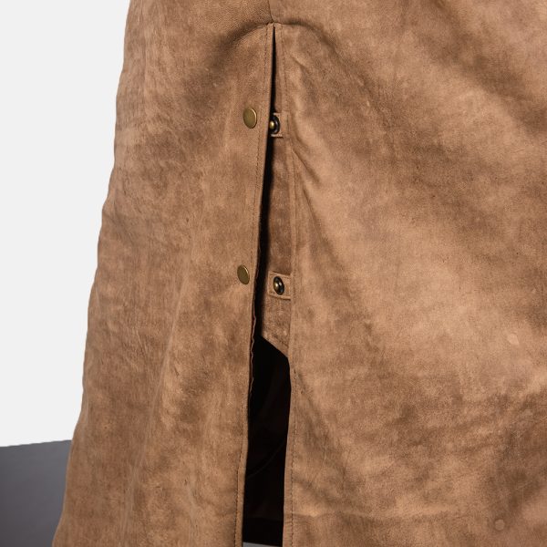 Maverick Brown Leather Duster 5