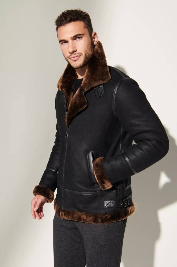 Jason Sheepskin B 3 Bomber Jacket 3