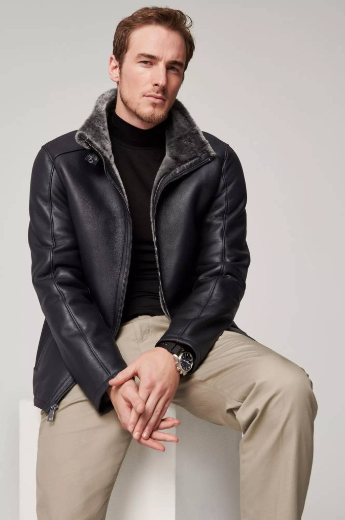 Lance Spanish Shearling Sheepskin Jacket - The Perfect Leather