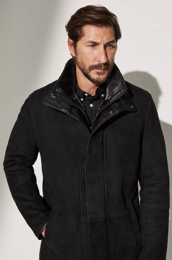Lucas Shearling Sheepskin Coat 2