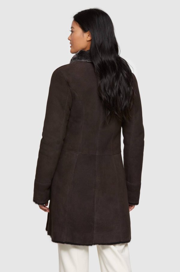 Brooklyn Shearling Sheepskin Coat 4