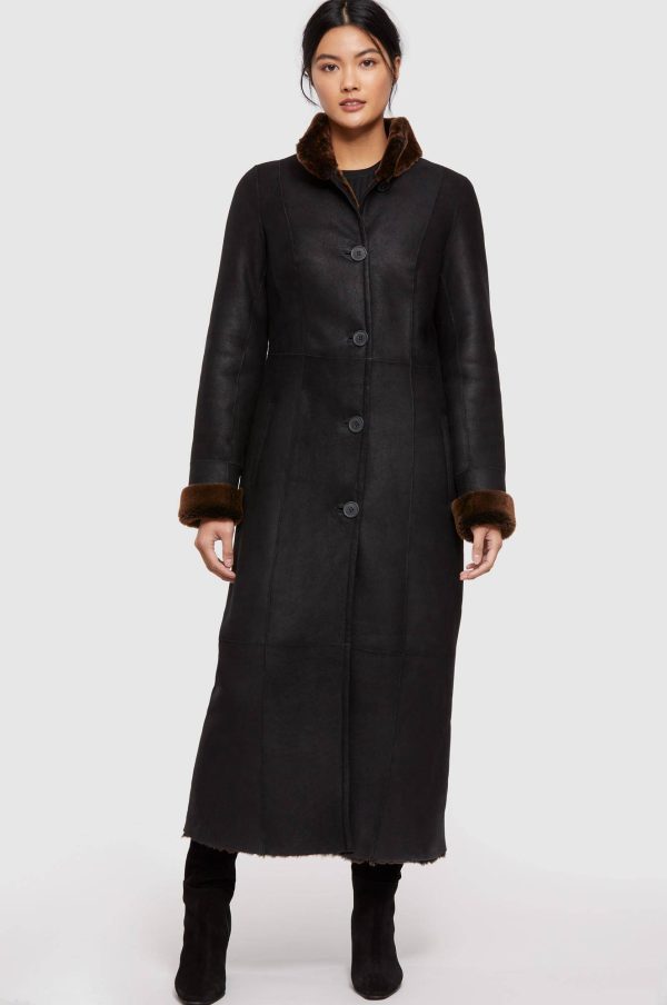 Elena Merino Shearling Sheepskin Coat 3