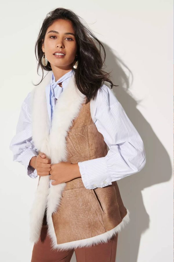 Iris Toscana Sheepskin Vest 14
