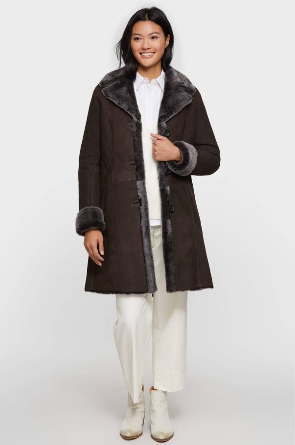 Brooklyn Shearling Sheepskin Coat 3