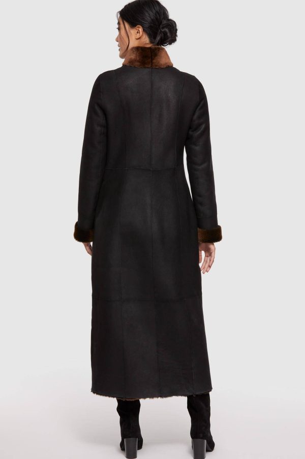 Elena Merino Shearling Sheepskin Coat 4