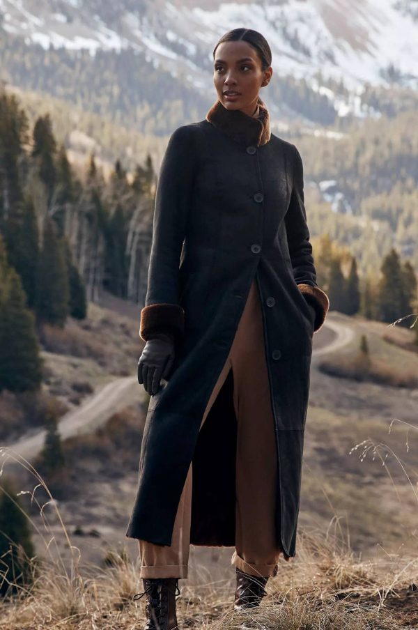 Elena Merino Shearling Sheepskin Coat 6