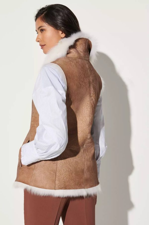 Iris Toscana Sheepskin Vest 11