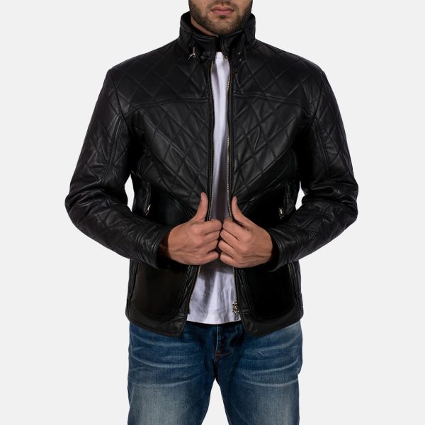 Equilibrium Black Leather Jacket US