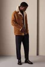 Mens Camel Sheepskin Coat United States