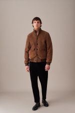 Mens Brown Sheepskin Jacket USA