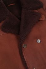 Suede Shearling Coat Men United States