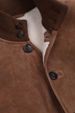Mens Brown Sheepskin Jacket x