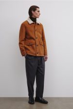 Sheepskin Trucker Jacket USA x