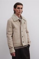 Monarch Sand Sheepskin Jacket