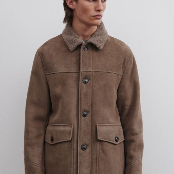 Mens Sheepskin Field Jacket